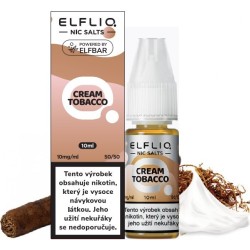 Liquid ELFLIQ Nic SALT Cream Tobacco 10ml