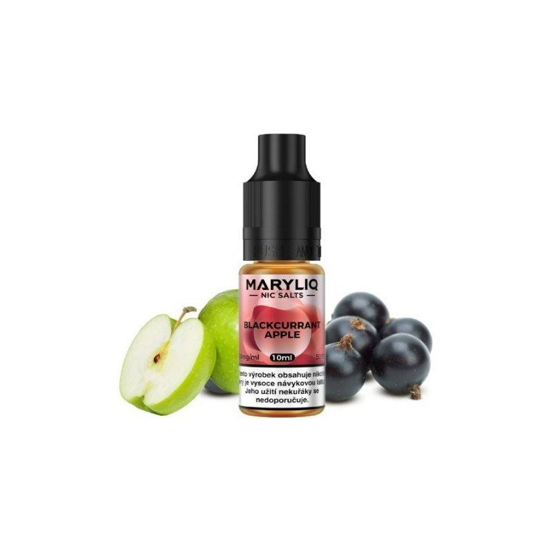 MARYLIQ NIC SALT BLACKCURRANT APPLE 10ML-20MG MARYLIQ NIC SALT BLACKCURRANT APPLE 10ML-20MG