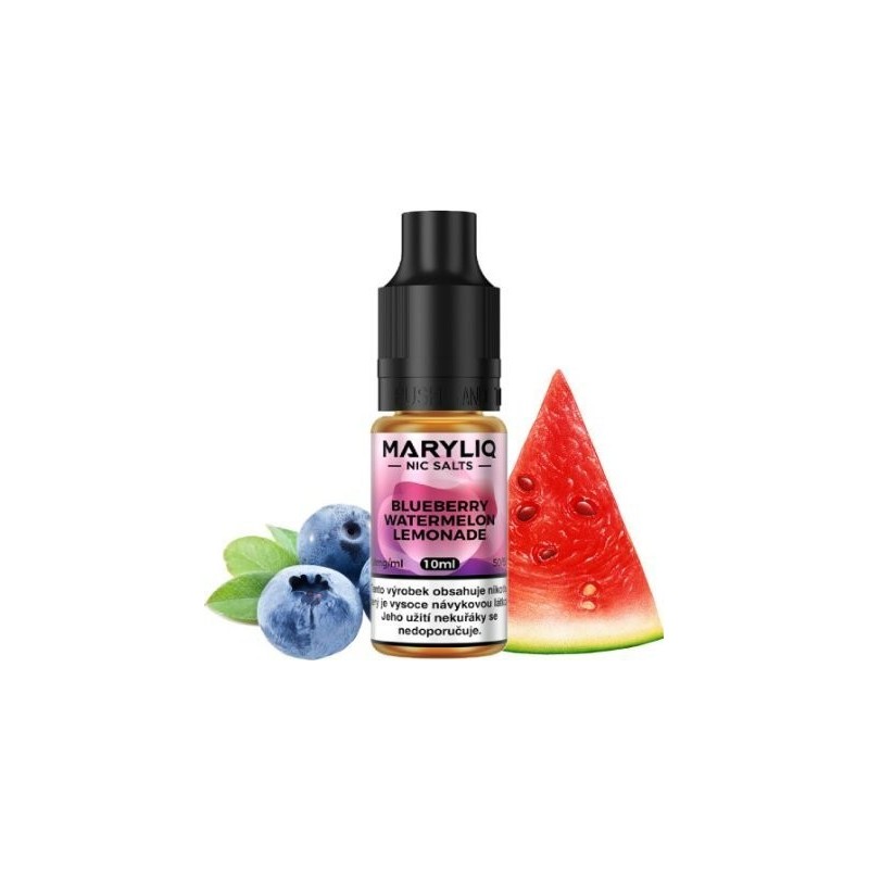 Liquid MARYLIQ Nic SALT Blueberry Watermelon Lemonade 10ml - 20mg Liquid MARYLIQ Nic SALT Blueberry Watermelon Lemonade 10ml - 20mg