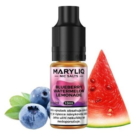 Liquid MARYLIQ Nic SALT Blueberry Watermelon Lemonade 10ml - 20mg