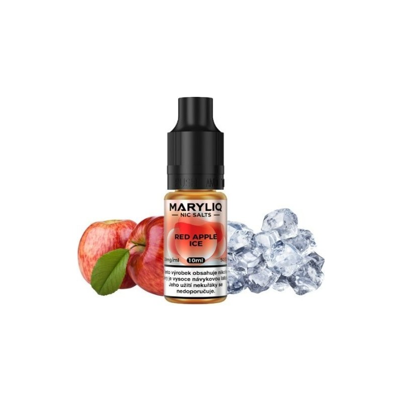 Liquid MARYLIQ Nic SALT Red Apple Ice 10ml - 20mg Liquid MARYLIQ Nic SALT Red Apple Ice 10ml - 20mg
