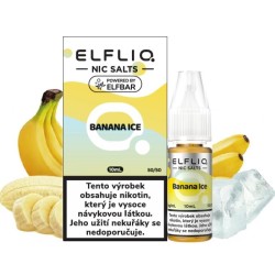 Liquid ELFLIQ Nic SALT Banana Ice 10ml