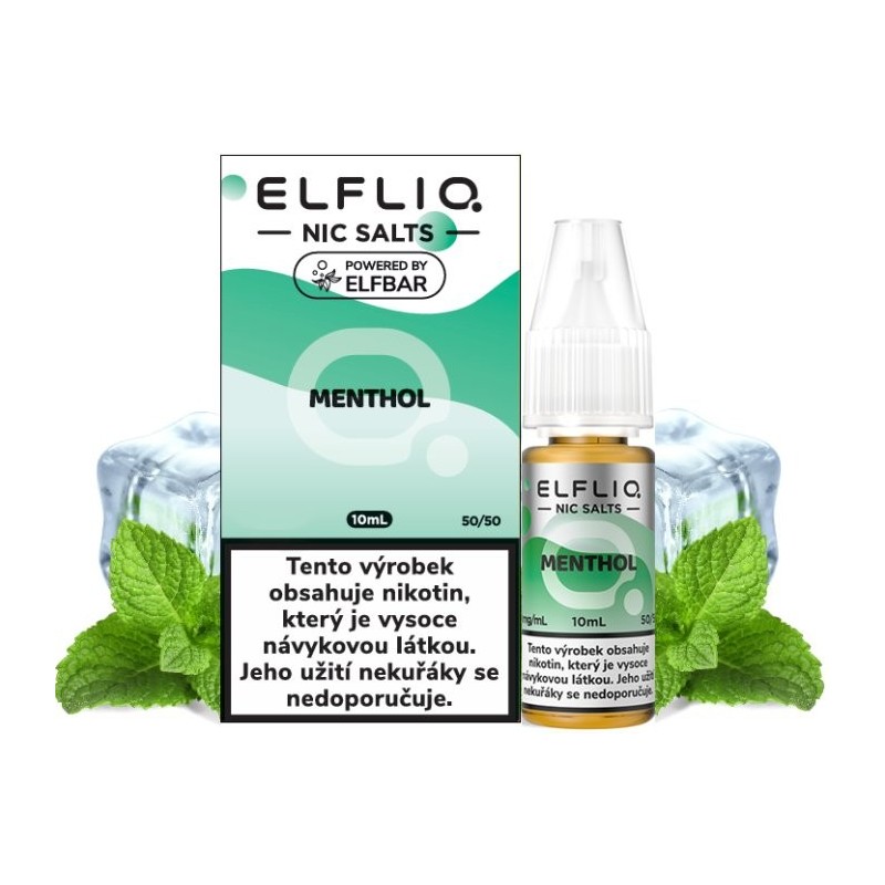 Liquid ELFLIQ Nic SALT Menthol 10ml