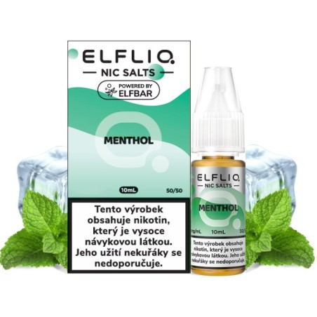 Liquid ELFLIQ Nic SALT Menthol 10ml