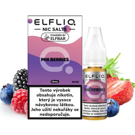 Liquid ELFLIQ Nic SALT Mixed Berries 10ml