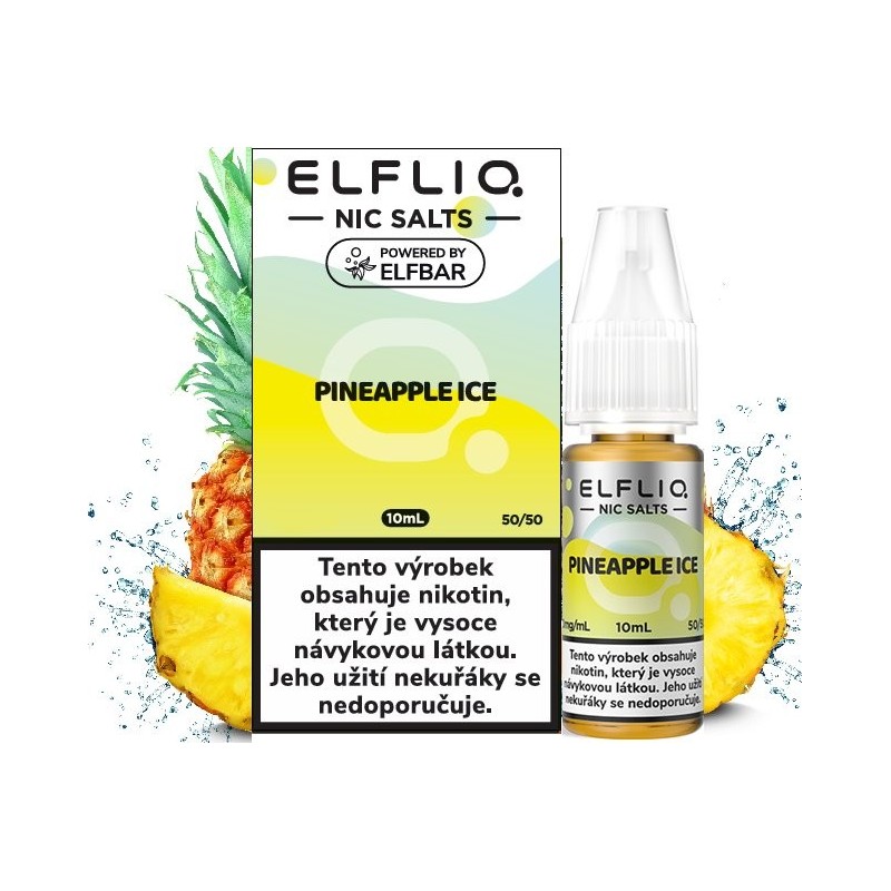 Liquid ELFLIQ Nic SALT Pineapple Ice 10ml