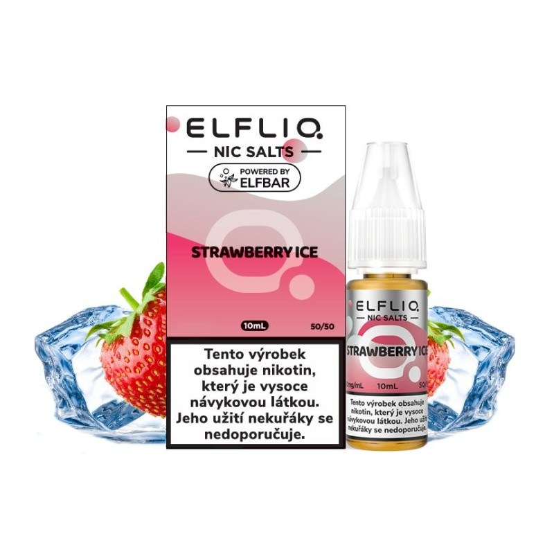 Liquid ELFLIQ Nic SALT Strawberry Ice 10ml