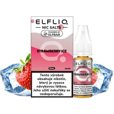 Liquid ELFLIQ Nic SALT Strawberry Ice 10ml