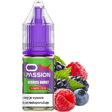 Liquid OXVA OX PASSION Salts Berries Burst 10ml