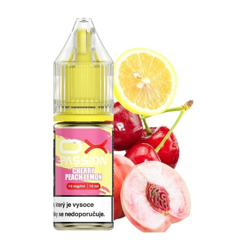Liquid OXVA OX PASSION Salts Cherry Peach Lemon 10ml