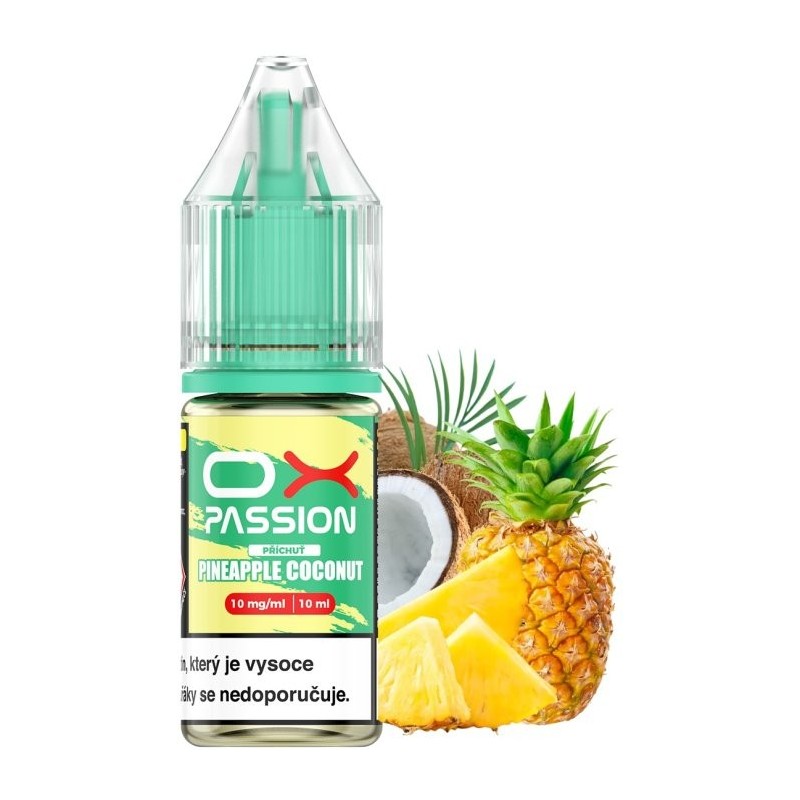Liquid OXVA OX PASSION Salts Pineapple Coconut 10ml