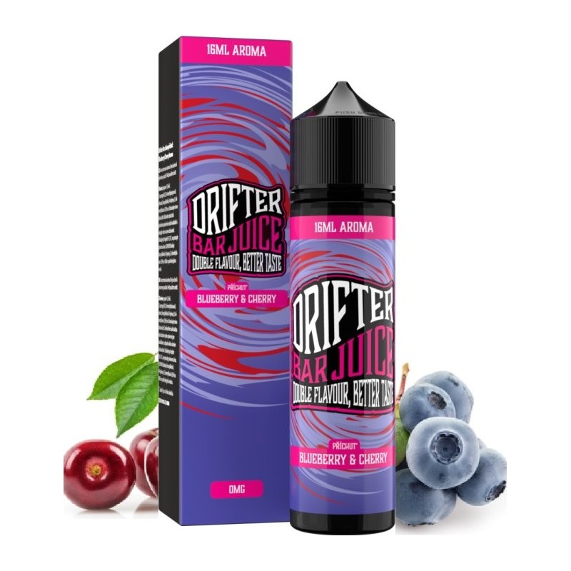 Příchuť Drifter Bar Juice S&V 16ml Blueberry Cherry