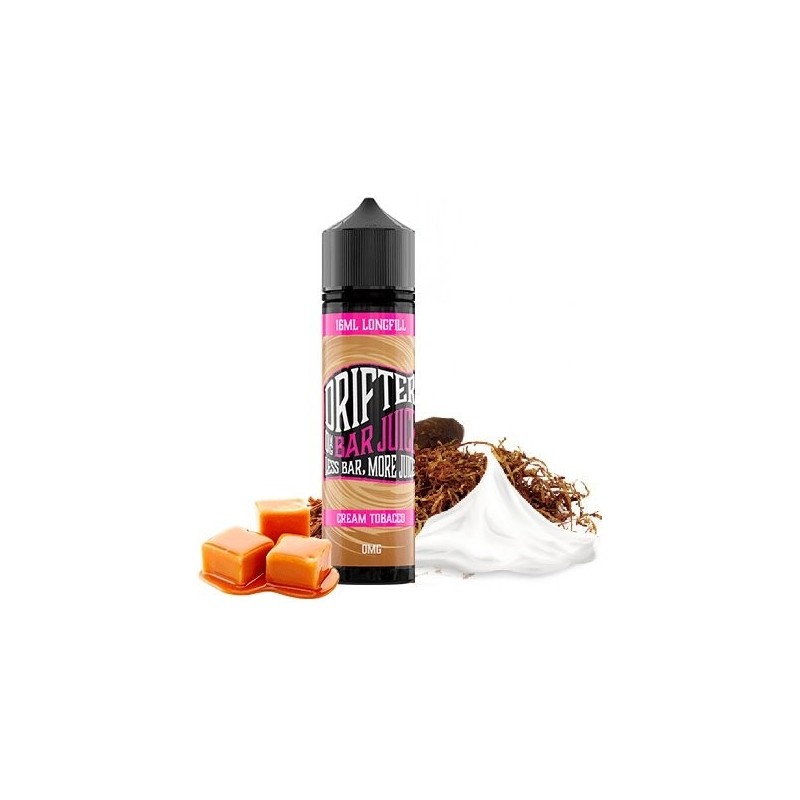 Příchuť Drifter Bar Juice S&V 16ml Cream Tobacco