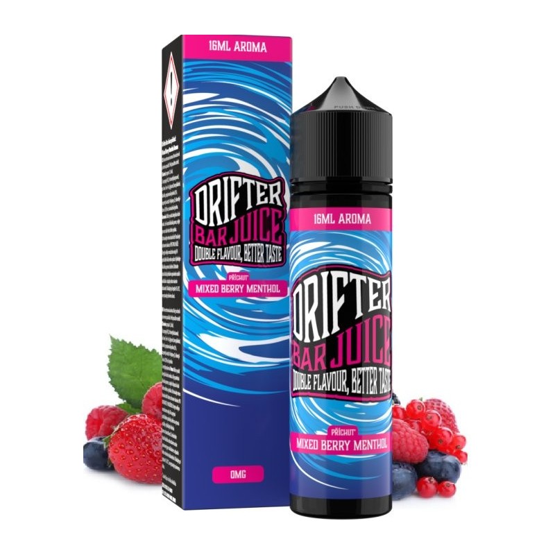 Příchuť Drifter Bar Juice S&V 16ml Mixed Berry Menthol