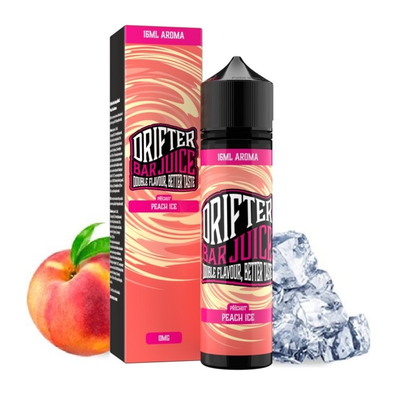 Příchuť Drifter Bar Juice S&V 16ml Peach Ice