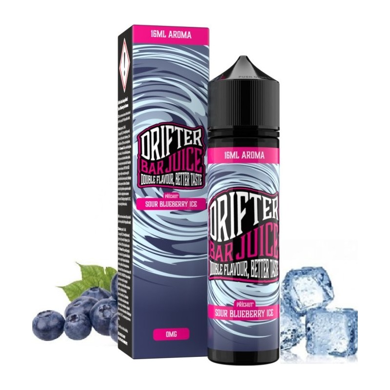 Příchuť Drifter Bar Juice S&V 16ml Sour Blueberry Ice