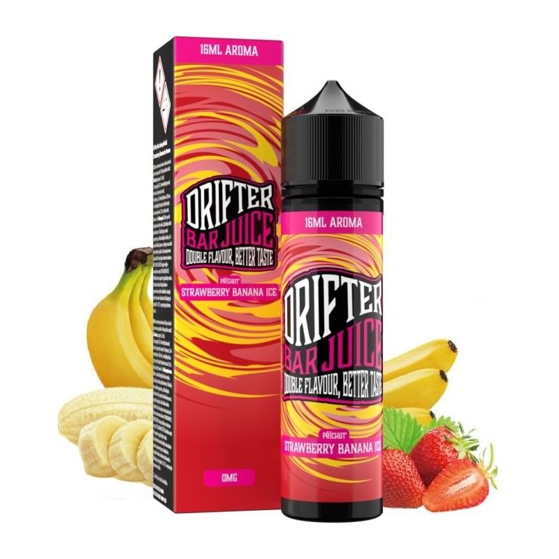 Příchuť Drifter Bar Juice S&V 16ml Strawberry Banana Ice