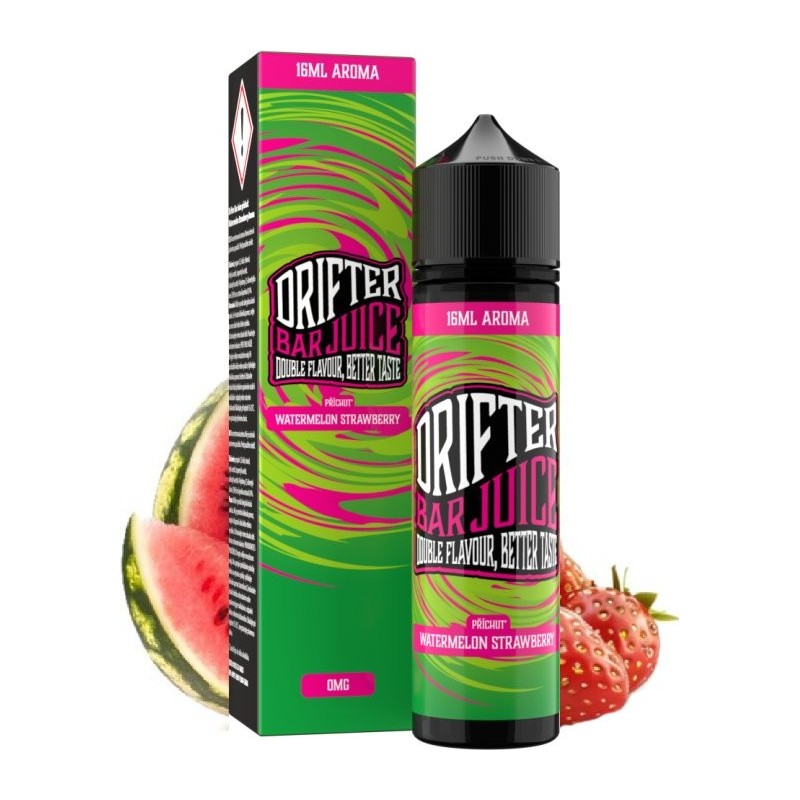 Příchuť Drifter Bar Juice S&V 16ml Watermelon Strawberry