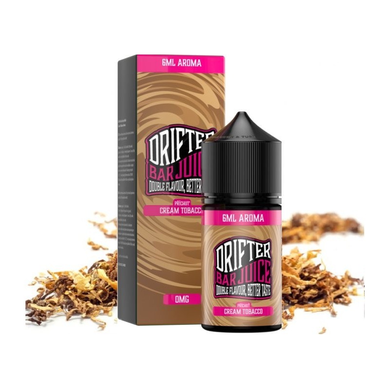 Příchuť Drifter Bar Juice S&V 6ml Cream Tobacco