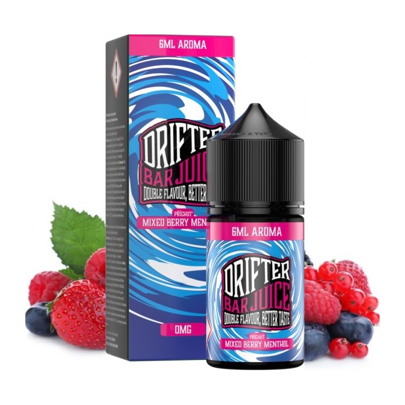 Příchuť Drifter Bar Juice S&V 6ml Mixed Berry Menthol