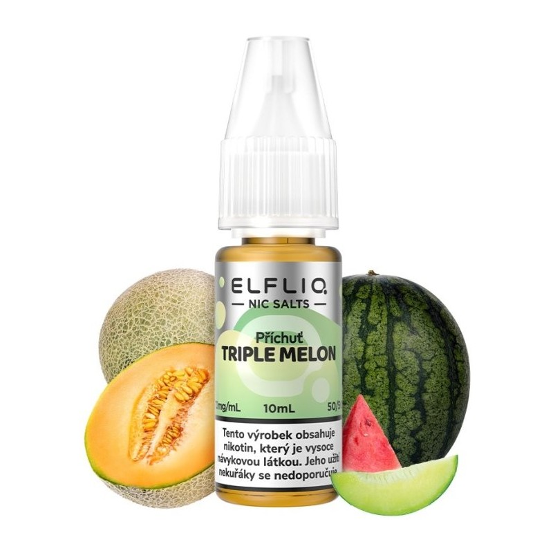 Liquid ELFLIQ Nic SALT Triple Melon 10ml