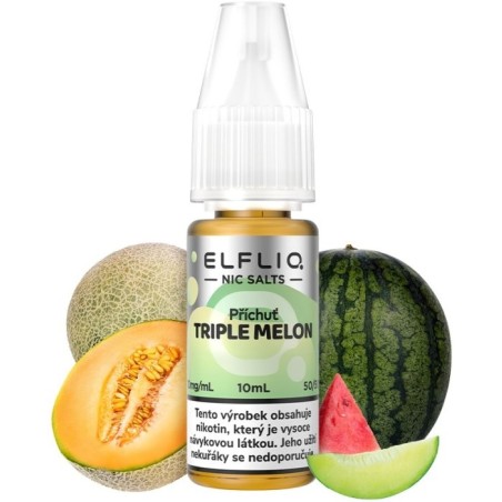 Liquid ELFLIQ Nic SALT Triple Melon 10ml