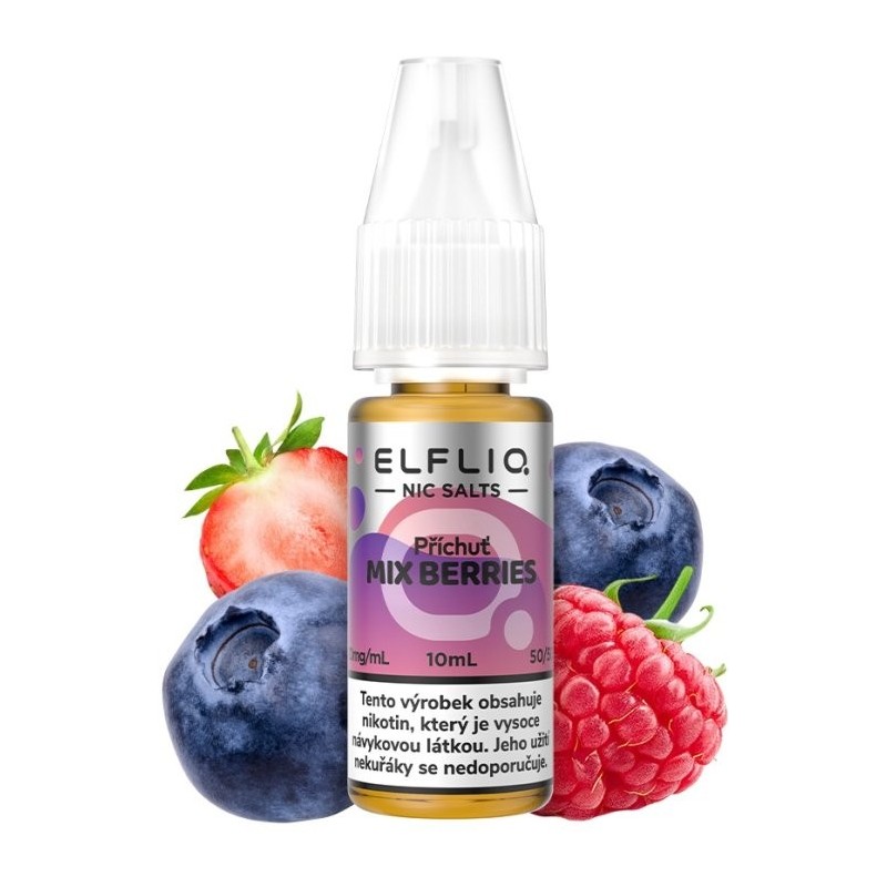 Liquid ELFLIQ Nic SALT Mixed Berries 10ml