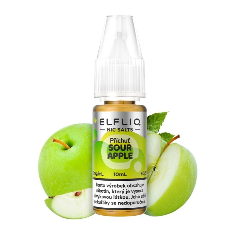 Liquid ELFLIQ Nic SALT Sour Apple 10ml