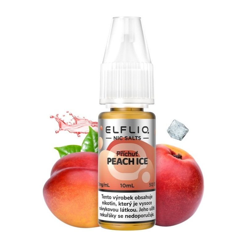 Liquid ELFLIQ Nic SALT Peach Ice 10ml