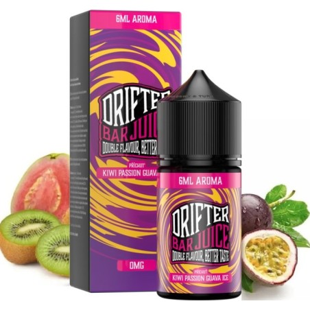 Příchuť Drifter Bar Juice S&V 6ml Kiwi Passionfruit Guava Ice