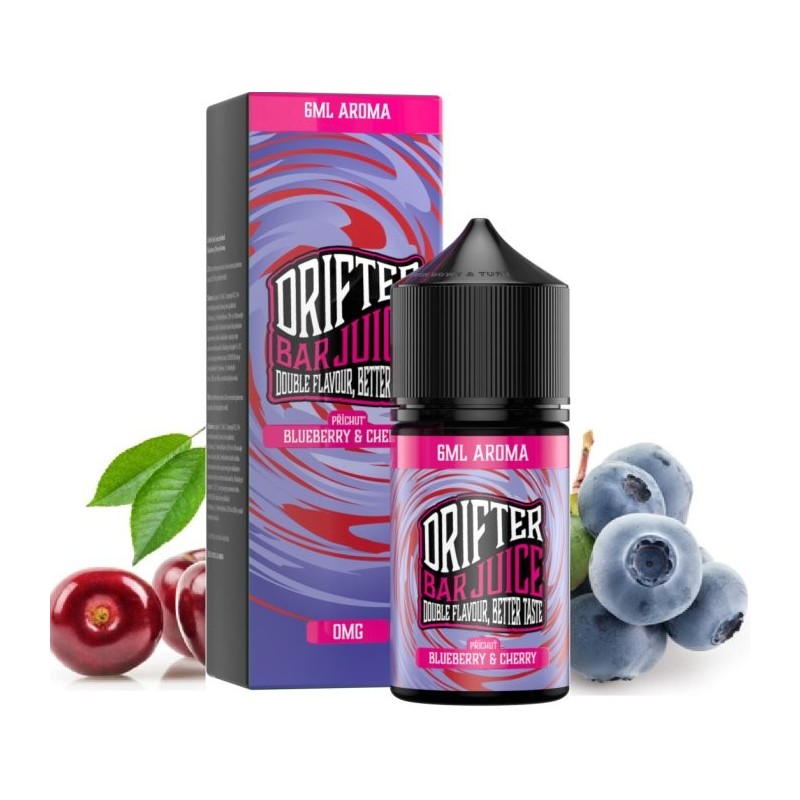 Příchuť Drifter Bar Juice S&V 6ml Blueberry Cherry