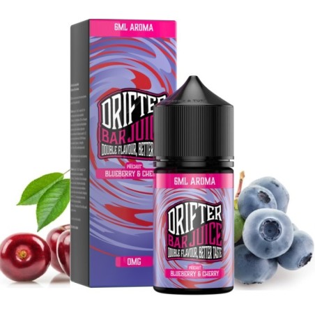 Příchuť Drifter Bar Juice S&V 6ml Blueberry Cherry