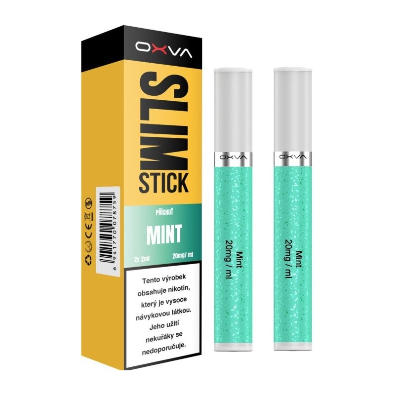 OXVA SLIMSTICK Pods cartridge Mint 20mg 2Pack CZ