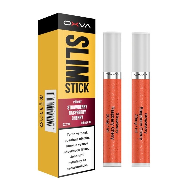 OXVA SLIMSTICK Pods cartridge Strawberry Raspberry Cherry 20mg 2Pack CZ
