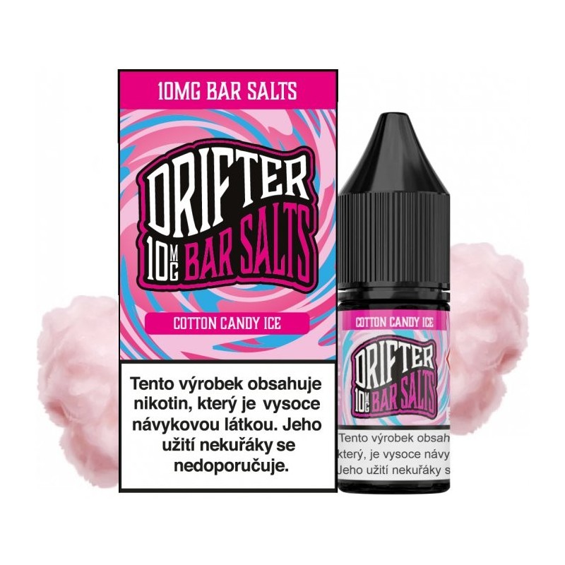 Liquid Drifter Bar Salts Cotton Candy Ice 10ml Liquid Drifter Bar Salts Cotton Candy Ice 10ml