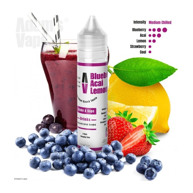 Příchuť Adam´s Vape Shake and Vape 12ml Blueberry Acai Lemonade