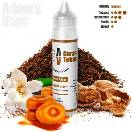 Příchuť Adam´s Vape Shake and Vape 12ml Caramel Tobacco