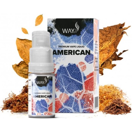 Liquid WAY to Vape American 10ml