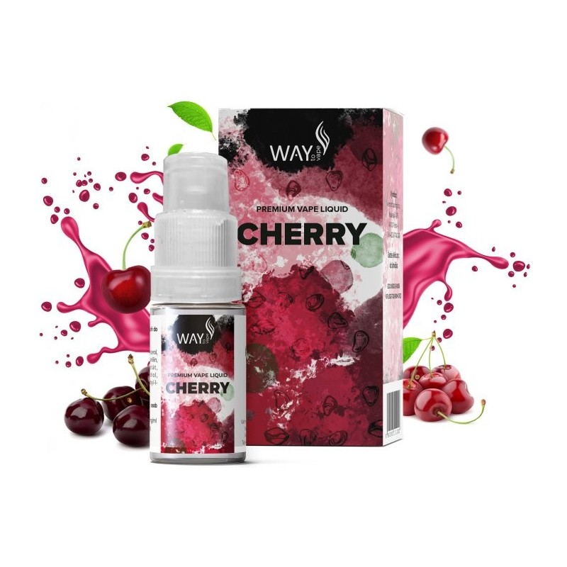 Liquid WAY to Vape Cherry 10ml Liquid WAY to Vape Cherry 10ml