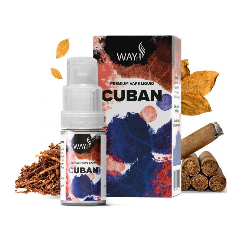 Liquid WAY to Vape Cuban 10ml